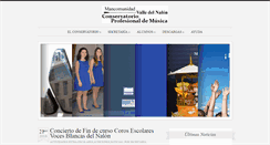 Desktop Screenshot of conservatoriodelnalon.com